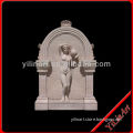 The Best Carved Figure Marble Outdoor Wall Fountain YL-W103